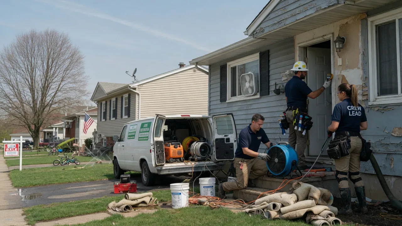 Flood Cleanup in Rockland, MA near me